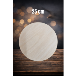 Kółko 25cm, koło 25cm, podkładka 25cm, sklejka 3mm